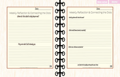 SOAP Bible Study Pages – Deep Dive Study (JM Press Faith Edition)