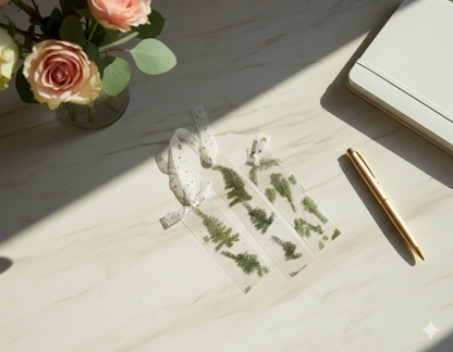 Asparagus Fern – Evergreen Lace Bookmarks