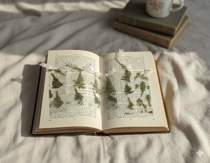 Asparagus Fern – Evergreen Lace Bookmarks