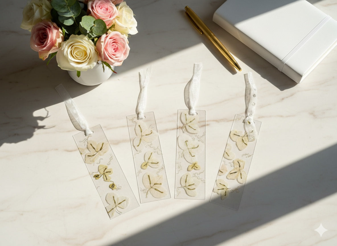 Pressed Botanical Bookmarks