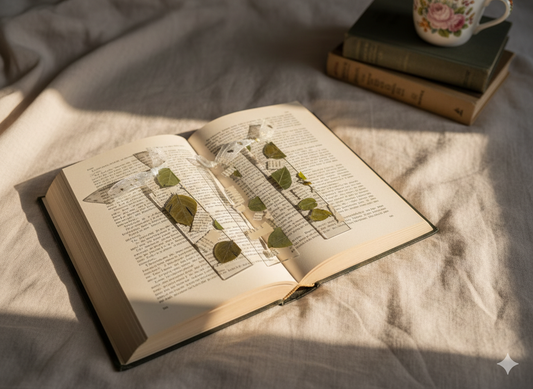 Ivy Leaves Bookmark