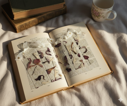 Hibiscus – Vintage Bloom Bookmark