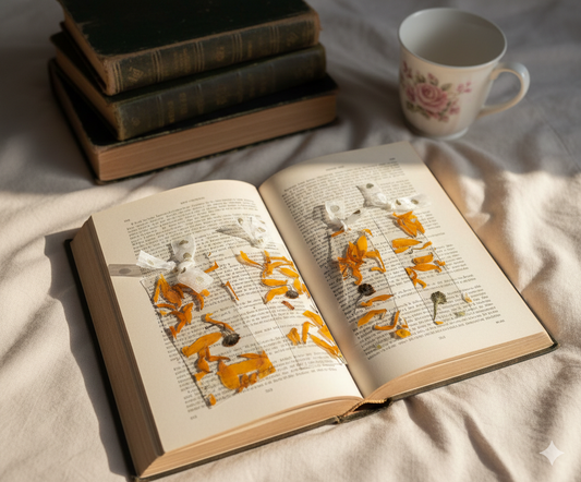 Calendula – Golden Ember Bookmark