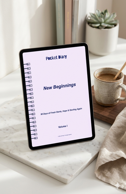 New Beginnings Pocket Diary | Reflective Journal for Fresh Starts, Life Transitions, and Personal Renewal | JM Press