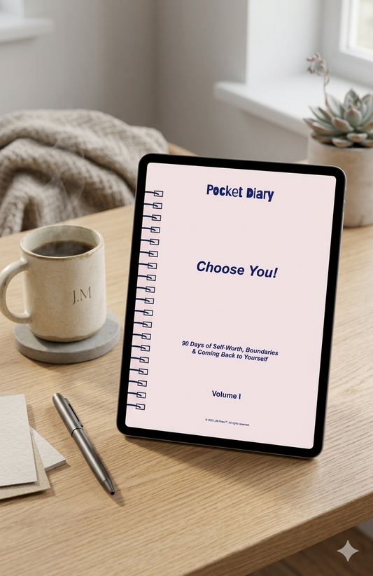 Choose You Pocket Diary | Self-Worth & Boundary Setting Journal for Women | Personal Empowerment Reflection Diary | JM Press