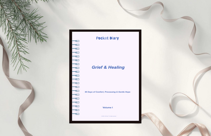 Grief & Healing Pocket Diary | Guided Journal for Processing Loss, Emotional Healing, and Gentle Recovery | JM Press