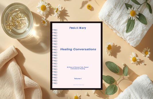 Healing Conversations Pocket Diary | Guided Journal for Difficult Conversations, Forgiveness, and Relationship Repair | JM Press