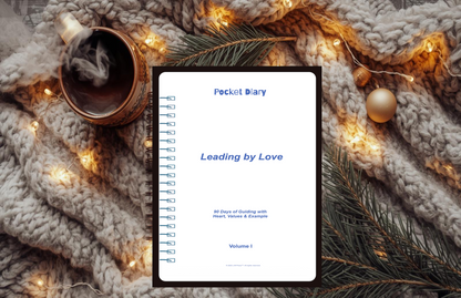 Leading by Love Pocket Diary | Reflective Journal for Fathers Who Want to Lead Their Families with Patience, Compassion & Emotional Strength | JM Press