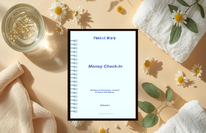 Money Check-In Pocket Diary | Reflective Money Journal for Young Adults Learning Budgeting, Spending Awareness & Healthy Financial Habits | JM Press