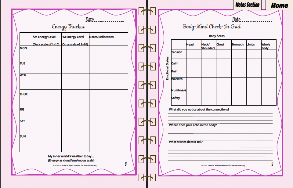 Healing Journal – Gentle Reset (Wellness Edition Journal)
