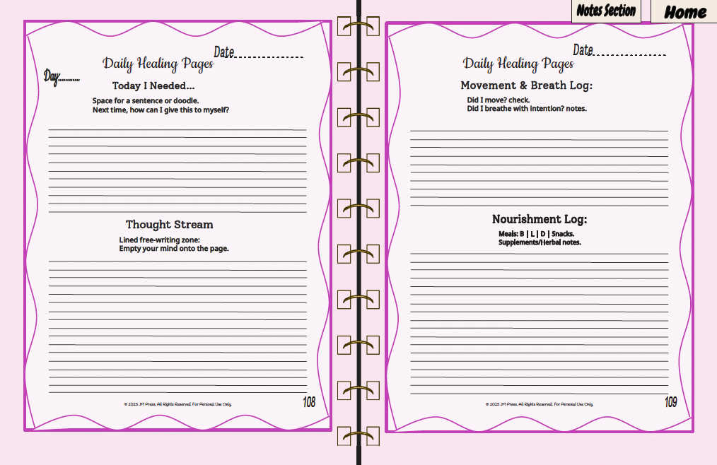 Healing Journal – Inner Work (Wellness Edition Journal)