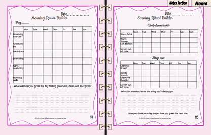 Self-Care Planner – Ritual Builder (Wellness Edition Planner)