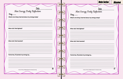 Self-Care Planner – Energy Focus (Wellness Edition Planner)