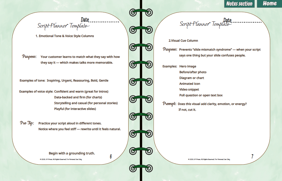 Masterclass Kit – Script & Deck Combo (High Value Hub Edition)