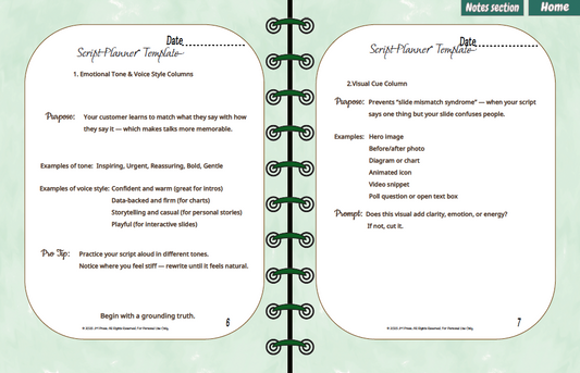 Masterclass Kit – Script & Deck Combo for Online Teaching (JM Press High Value Hub Edition)