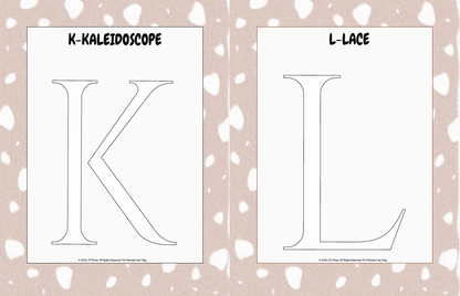 Handwriting Workbook – A to Z Uppercase Alphabet Tracing Sheets (JM Press Kids Edition)