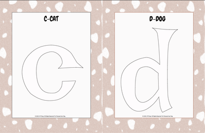 Handwriting Workbook – A to Z Lowercase Alphabet Letter Formation & Coloring Practice (JM Press Kids Edition)