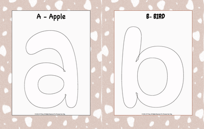 Handwriting Workbook – A to Z Lowercase Handwriting Practice (JM Press Kids Edition)