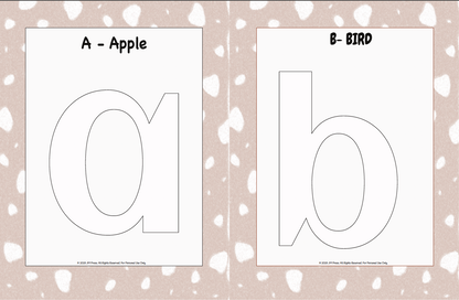 Handwriting Workbook – A to Z Smooth Cursive Tracing Letters (JM Press Kids Edition)