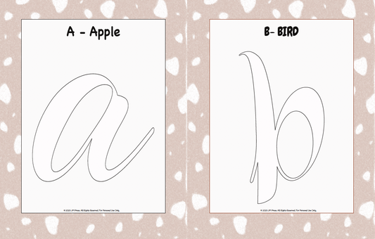 Handwriting Workbook – A to Z Cursive Writing Practice (JM Press Kids Edition)
