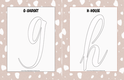 Handwriting Workbook – A to Z Cursive Writing Practice (JM Press Kids Edition)