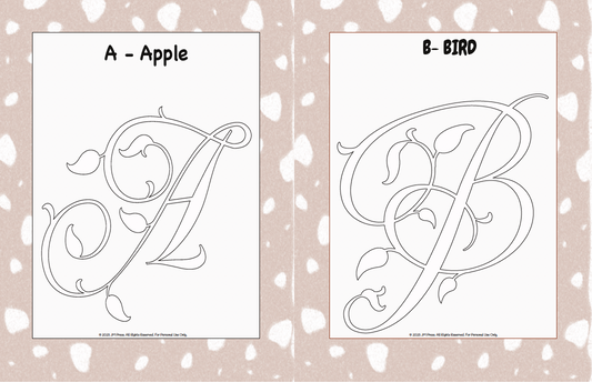 Handwriting Workbook – A to Z Calligraphy Style Letters (JM Press Kids Edition)