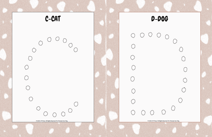 Handwriting Workbook – A to Z Dot-Trace Letters (JM Press Kids Edition)