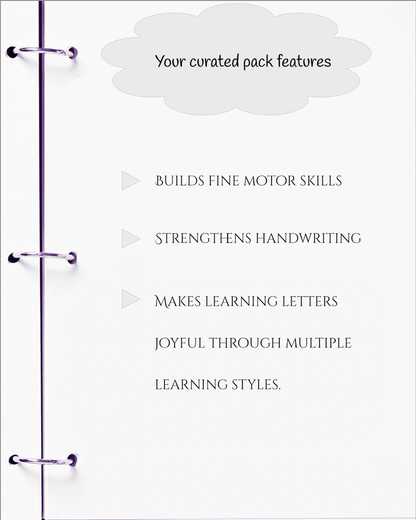 Handwriting Workbook – A to Z Uppercase Alphabet Dotted Tracing Practice (JM Press Kids Edition)