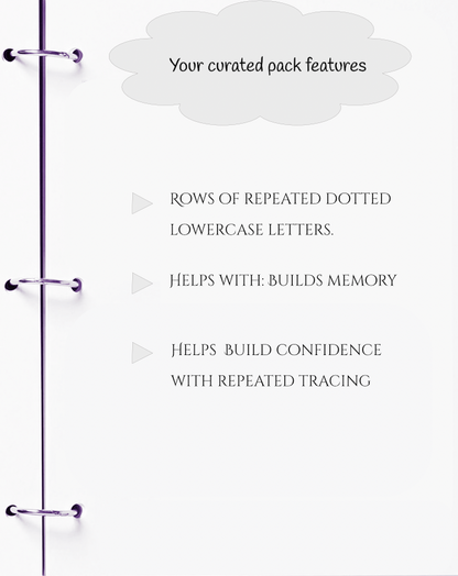 Handwriting Workbook – A to Z Lowercase Alphabet Dotted Tracing Practice (JM Press Kids Edition)
