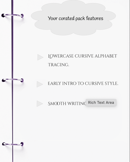Handwriting Workbook – A to Z Cursive Writing Practice (JM Press Kids Edition)