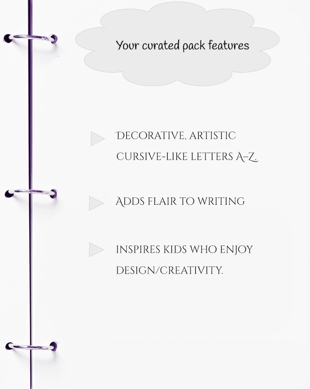 Handwriting Workbook – A to Z Calligraphy Style Letters (JM Press Kids Edition)