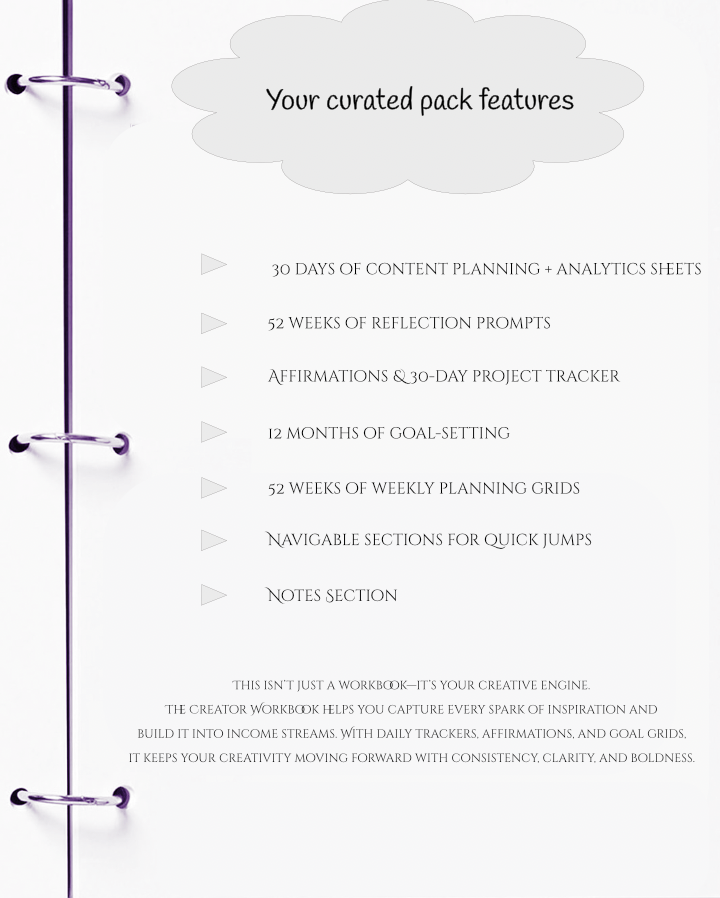 Product packaging with features listed on a white background