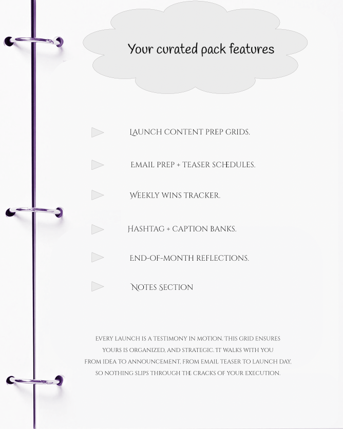 Product packaging with features listed on a white background