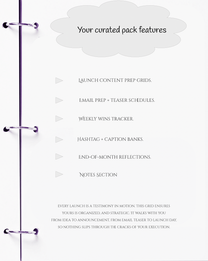 Product packaging with features listed on a white background