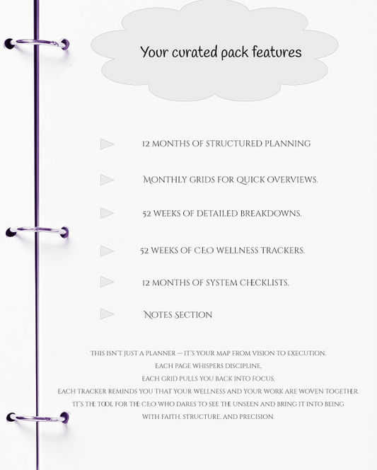 Product packaging with features listed on a white background