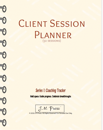 Clarity & Execution Workbook – Q4 Edition (JM Press Workbook Edition)
