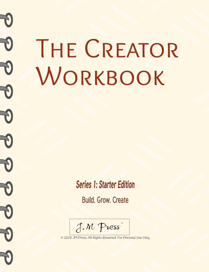 The Creator Workbook – Series 1 (JM Press Workbook Edition)