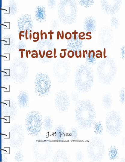 Flight Notes Travel Journal – JM Press Notebooks Edition