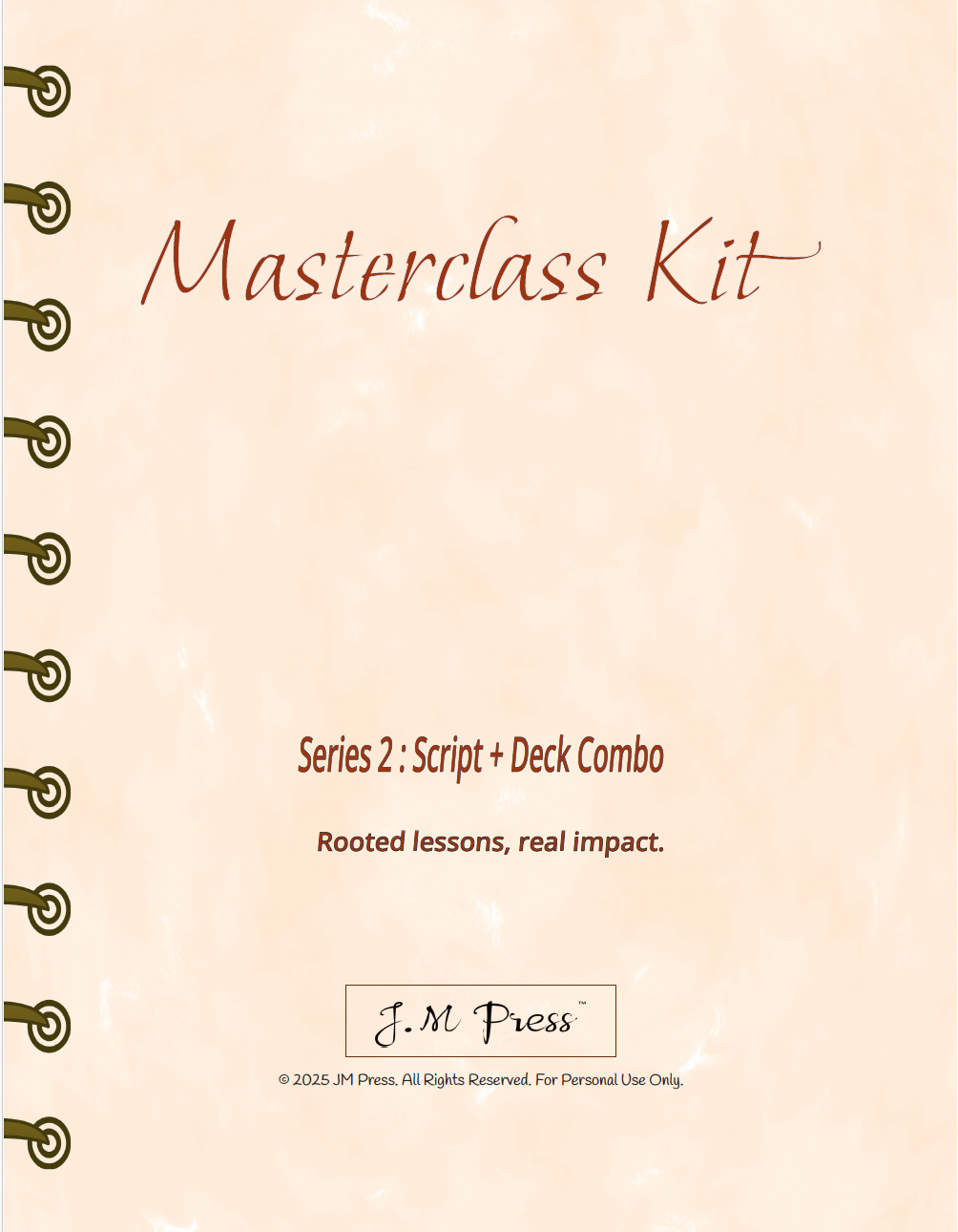 Masterclass Kit – Presentation Framework (High Value Hub Edition)