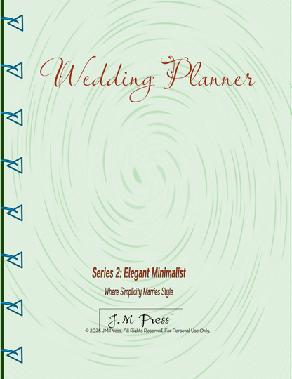 Classic Bride Wedding Planner | 15-Month Countdown + 52 Weekly Planning Pages | JM Press