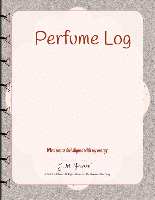 Perfume Log