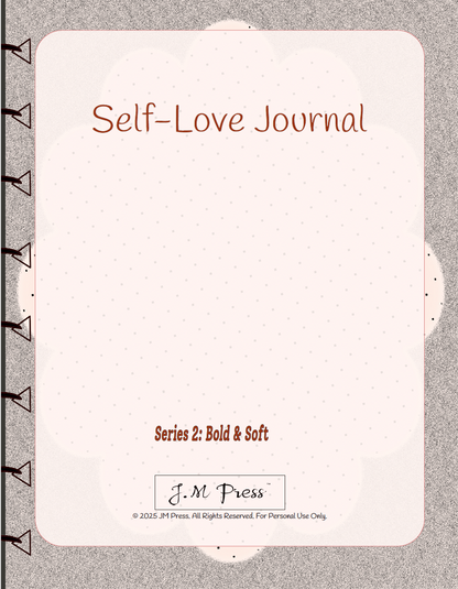 Self-Love Journal – Bold & Soft (JM Press Beauty Edition)