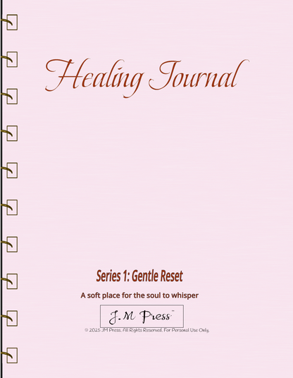 Healing Journal – Gentle Reset (Wellness Edition Journal)