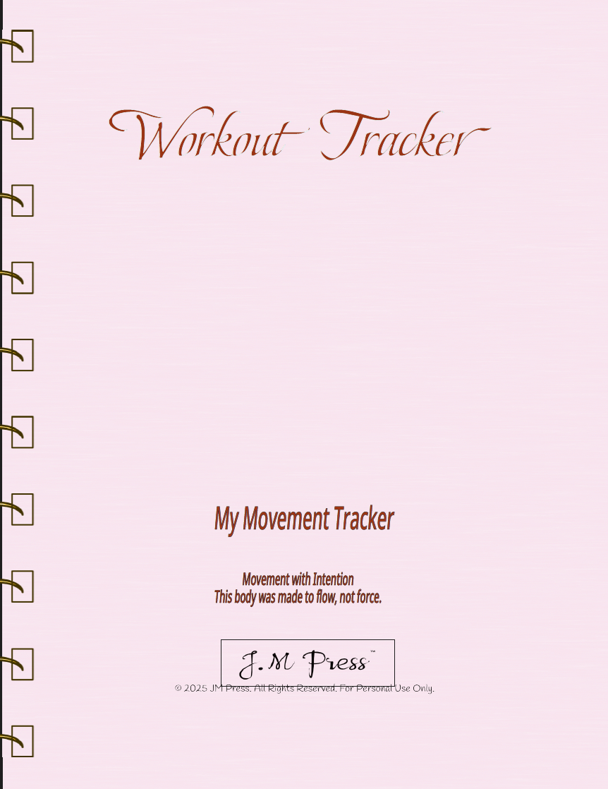 Workout Tracker – My Movement Planner (Wellness Edition)