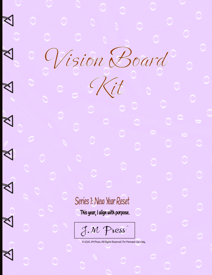 Vision Board Kit – New Year Reset (Planner)