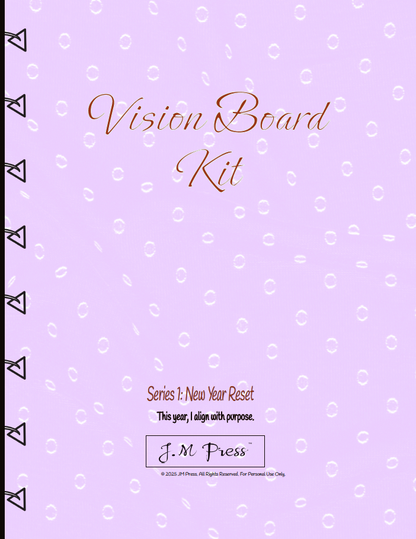 Vision Board Kit – New Year Reset (Planner)