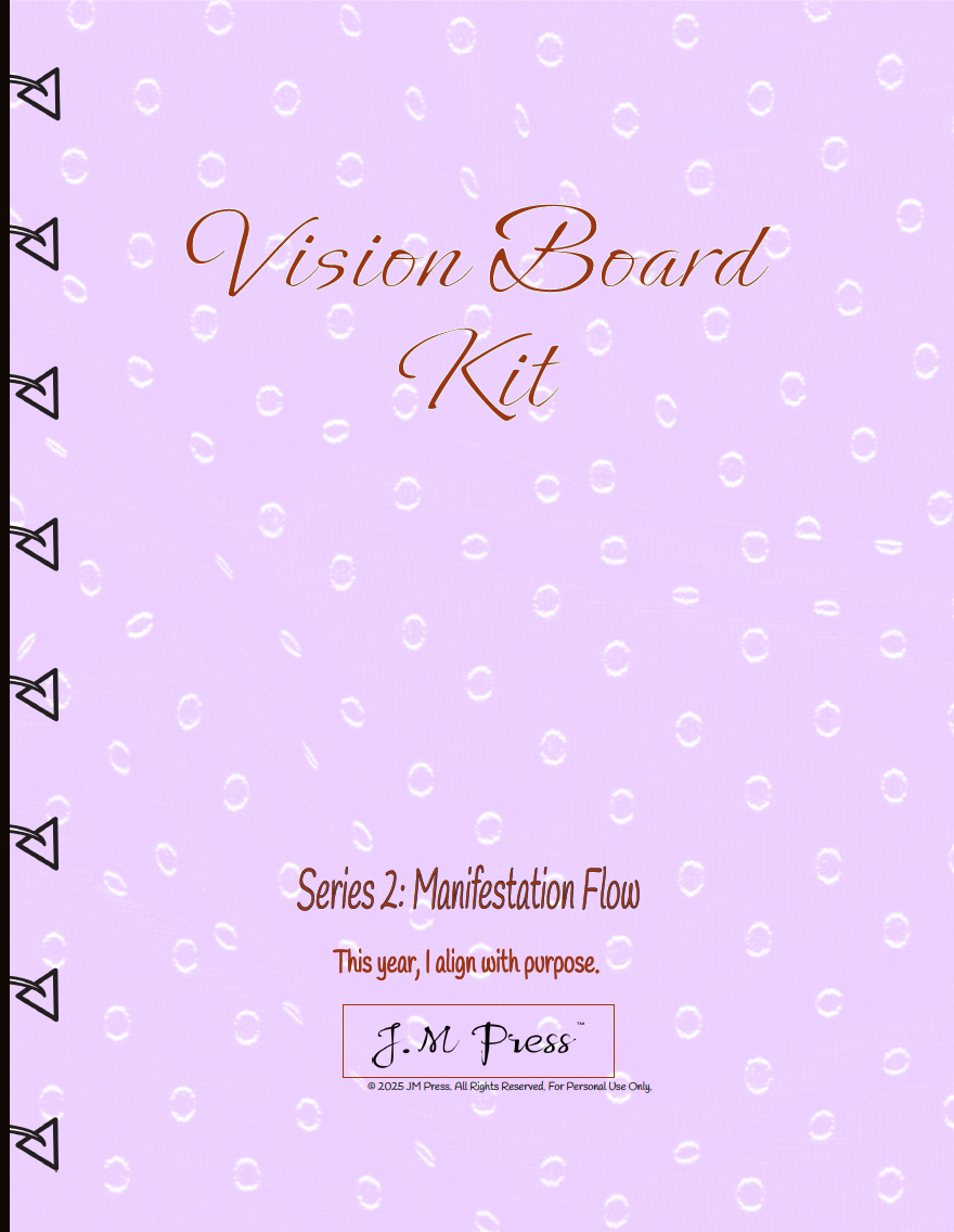 Vision Board Kit – Manifestation Flow (Planner)