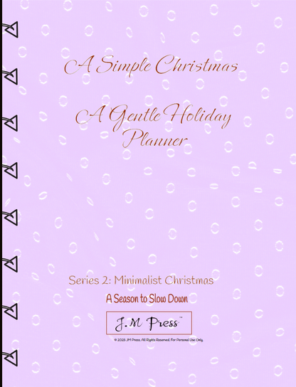 Christmas Planner – Minimalist Christmas (Planner)