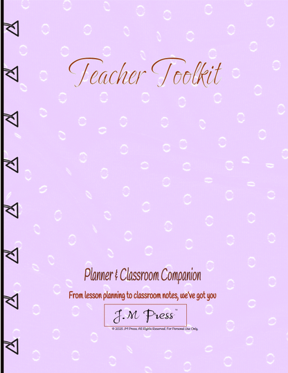 Teacher’s Toolkit – Academic Planner