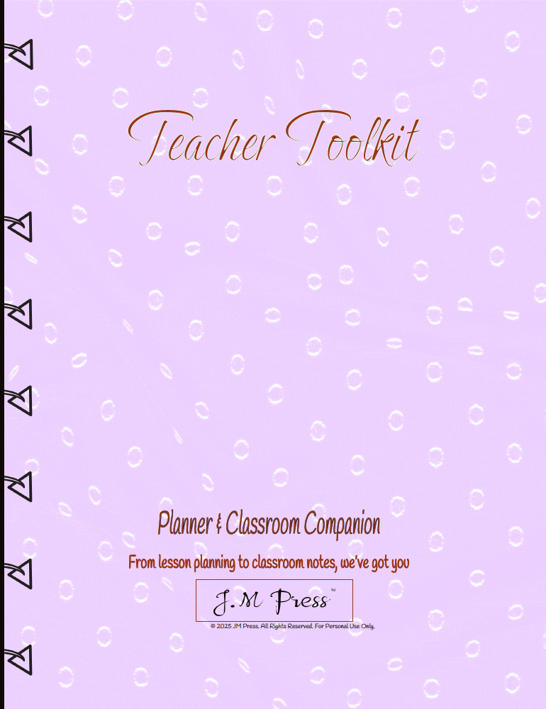 Teacher’s Toolkit – Academic Planner